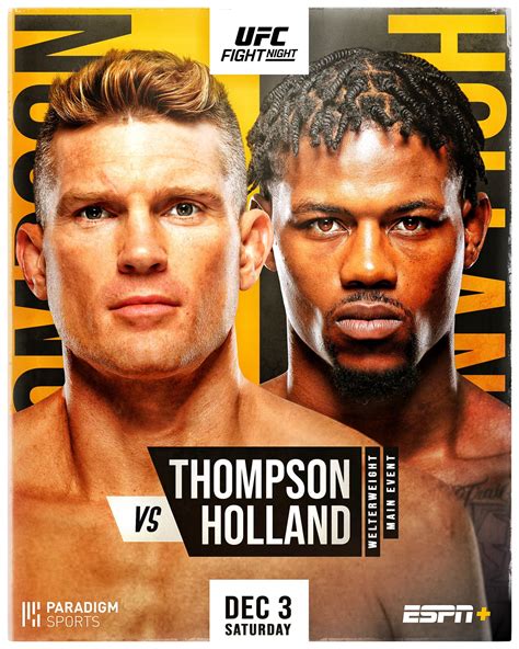 ufc fight night thompson vs holland.